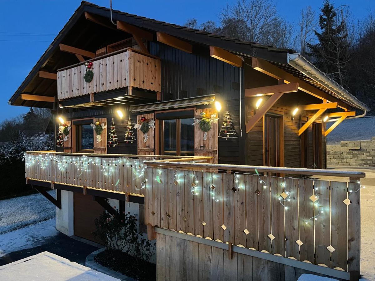 Chalet-Michel Avec Spa Montperreux Kültér fotó