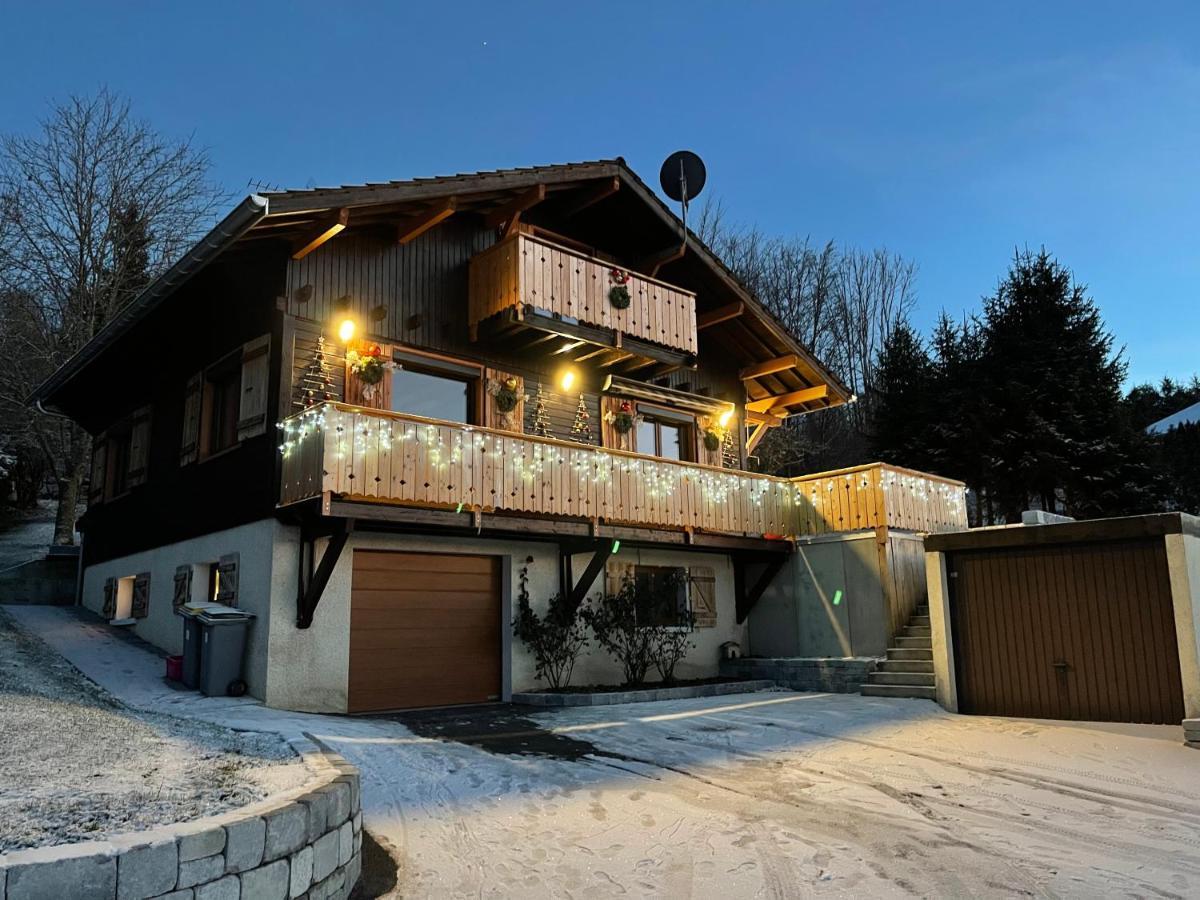Chalet-Michel Avec Spa Montperreux Kültér fotó